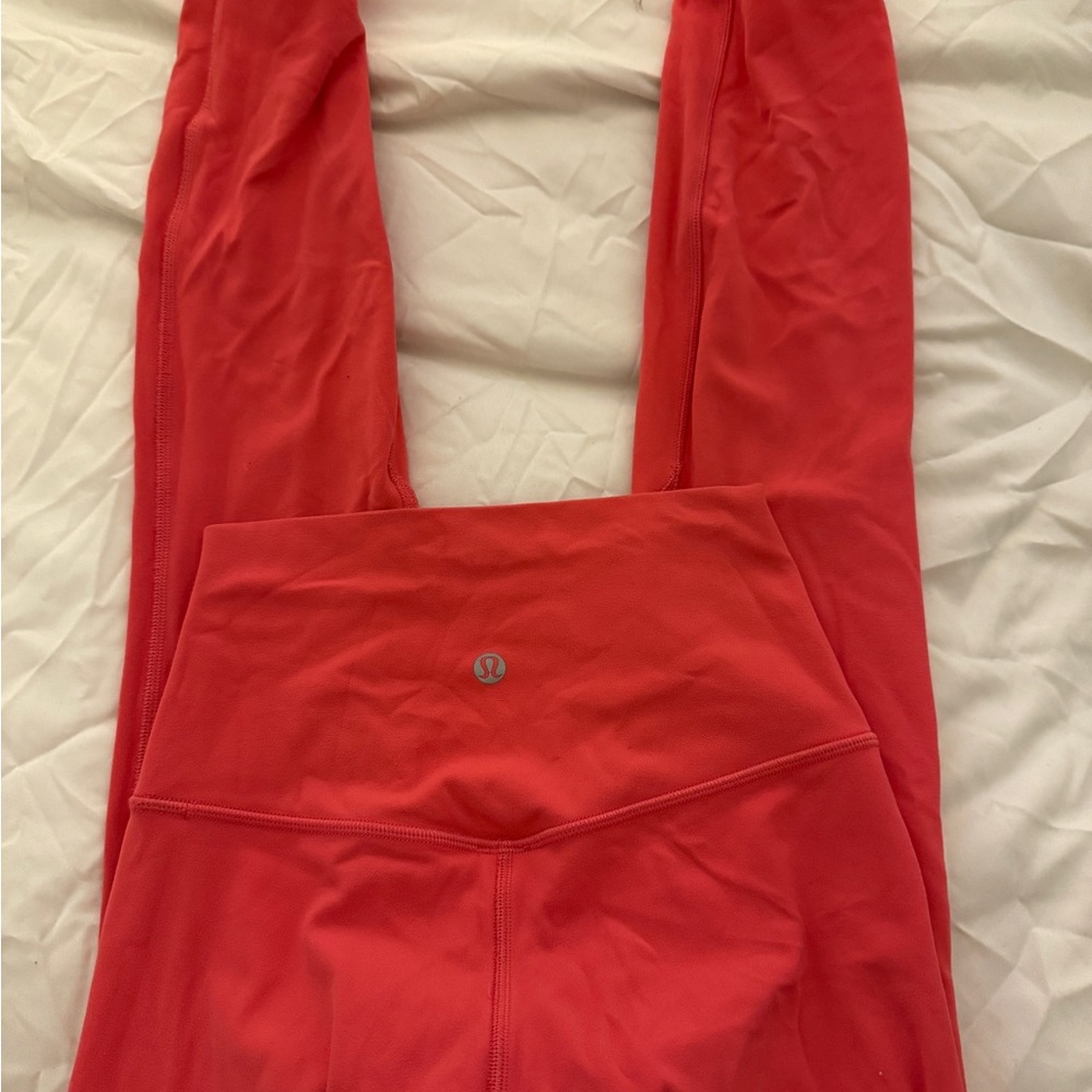 lululemon hot pink Leggings